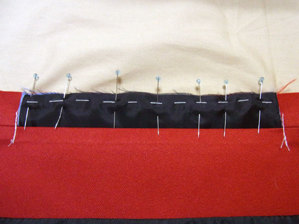 両玉縁 フラップポケット 縫い方 作り方