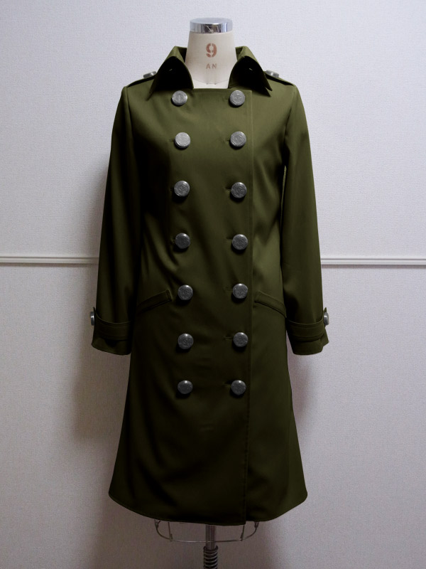 ナポレオンカラー コート 軍服 コスプレ衣装の写真